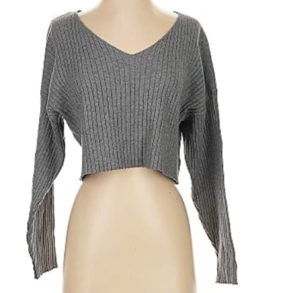LA Hearts by PacSun Grey Pullover Sweater (S) 🩶